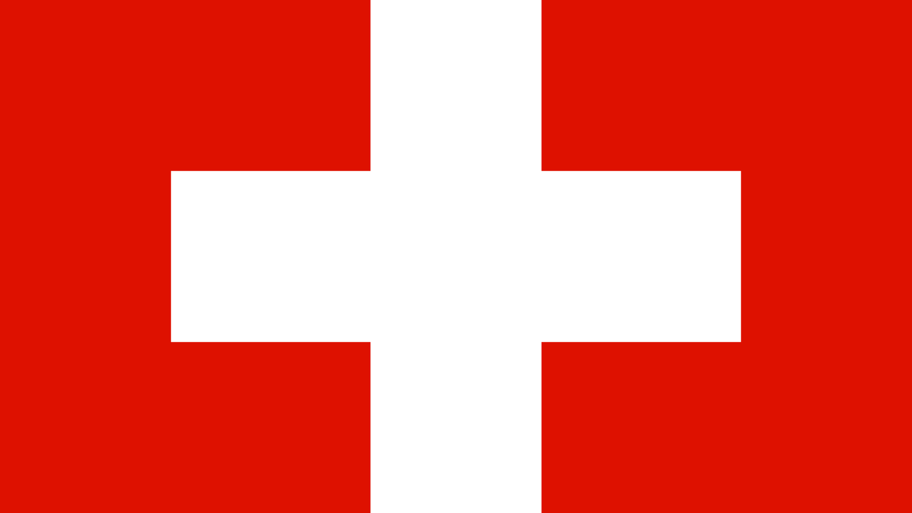 Flag of Switzerland by strebel optik